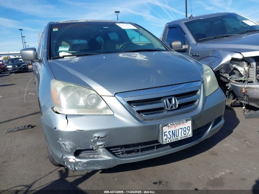 2006 Honda Odyssey Ex VIN: 5FNRL384X6B037462 Lot: 43732895