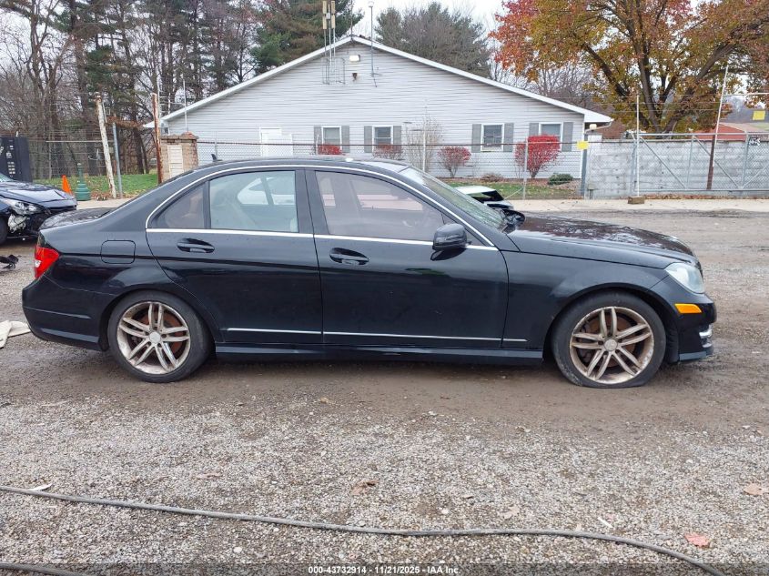 2013 Mercedes-Benz C 300 Sport 4Matic VIN: WDDGF8AB7DR267042 Lot: 43732914
