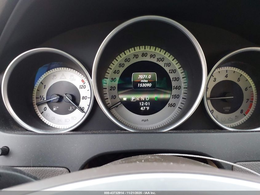 2013 Mercedes-Benz C 300 Sport 4Matic VIN: WDDGF8AB7DR267042 Lot: 43732914