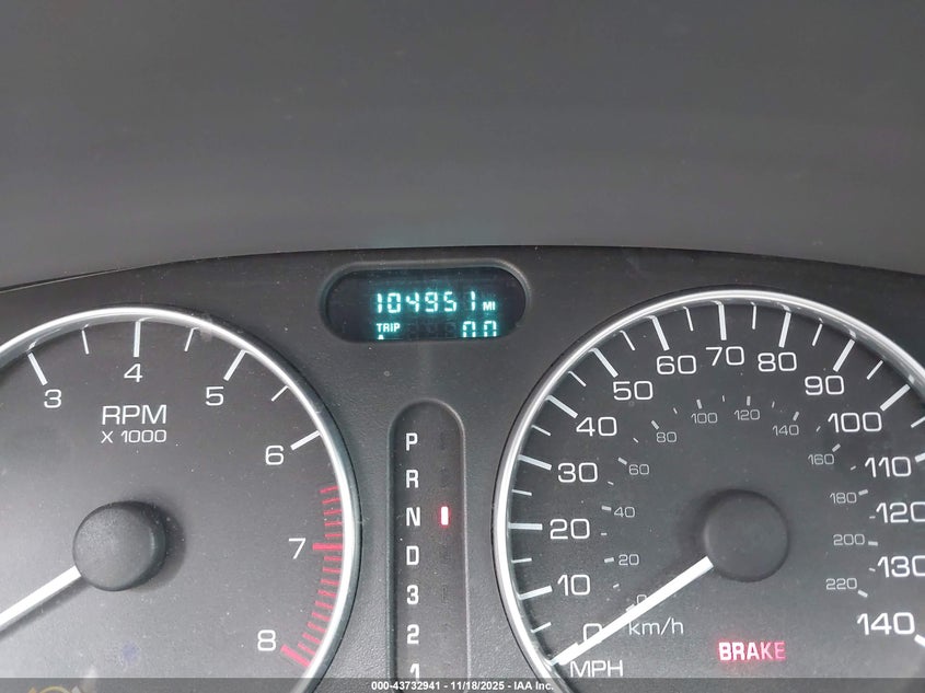 2003 Oldsmobile Aurora 4.0 VIN: 1G3GS64C134119687 Lot: 43732941