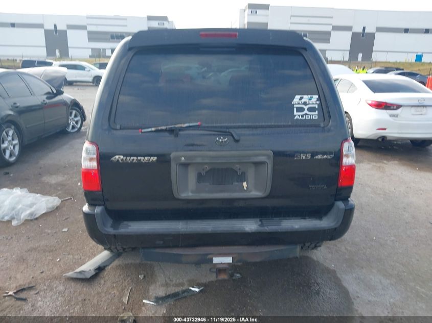 2001 Toyota 4Runner Sr5 V6 VIN: JT3HN86R110341213 Lot: 43732946