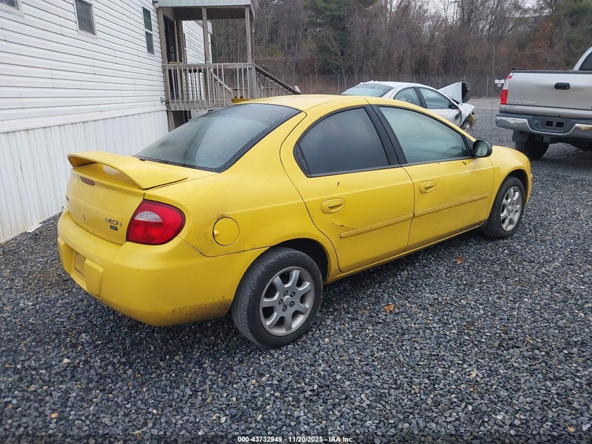 1B3ES56C03D190668 2003 DODGE NEON photo no. 4