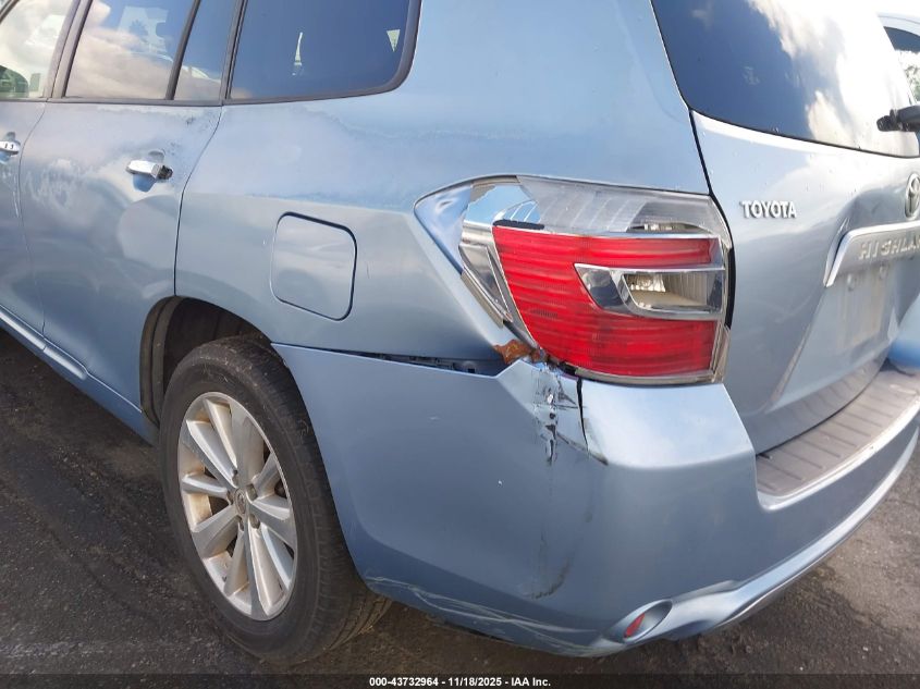 2008 Toyota Highlander Hybrid VIN: JTEEW41A382000766 Lot: 43732964