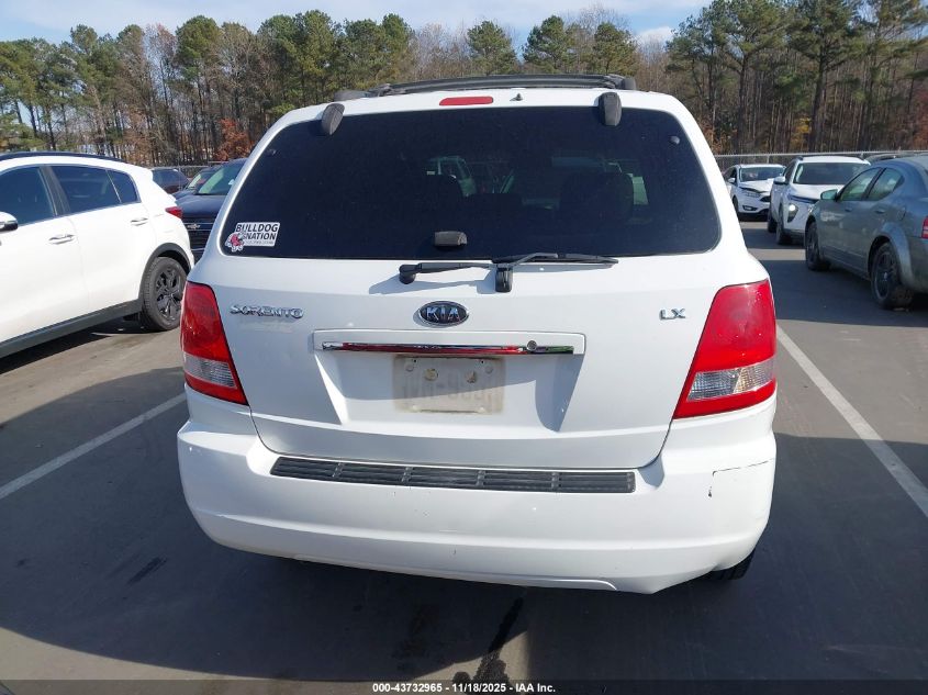 2006 Kia Sorento Ex/Lx VIN: KNDJC733465629590 Lot: 43732965