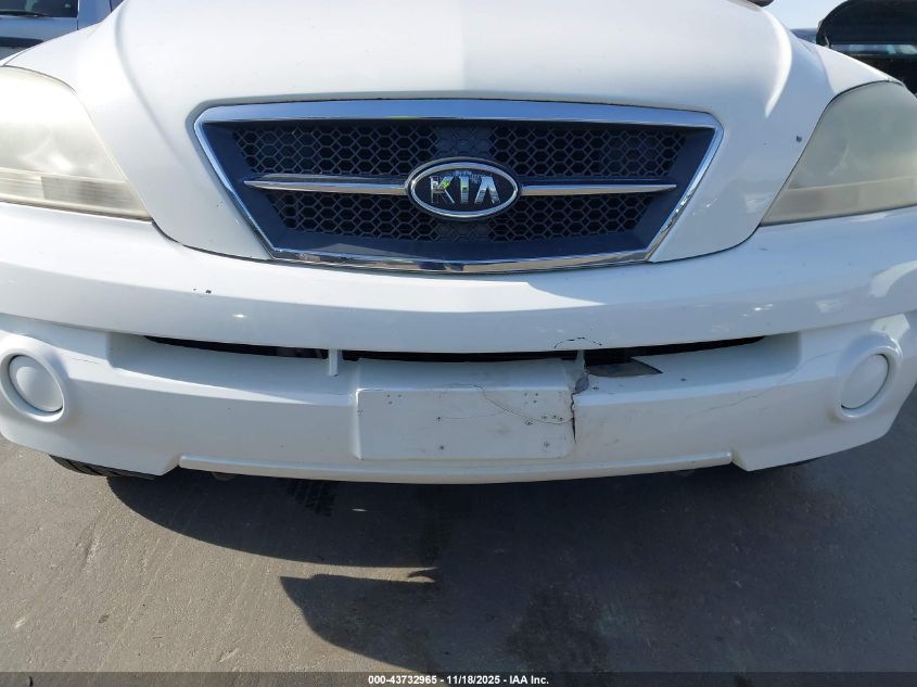2006 Kia Sorento Ex/Lx VIN: KNDJC733465629590 Lot: 43732965