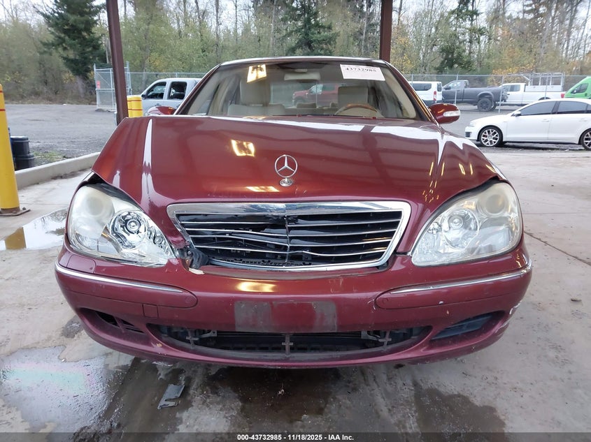 2005 Mercedes-Benz S 500 VIN: WDBNG75J55A456037 Lot: 43732985