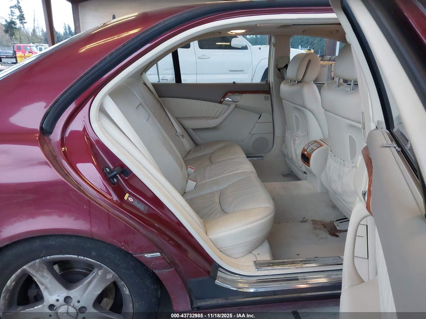 2005 Mercedes-Benz S 500 VIN: WDBNG75J55A456037 Lot: 43732985
