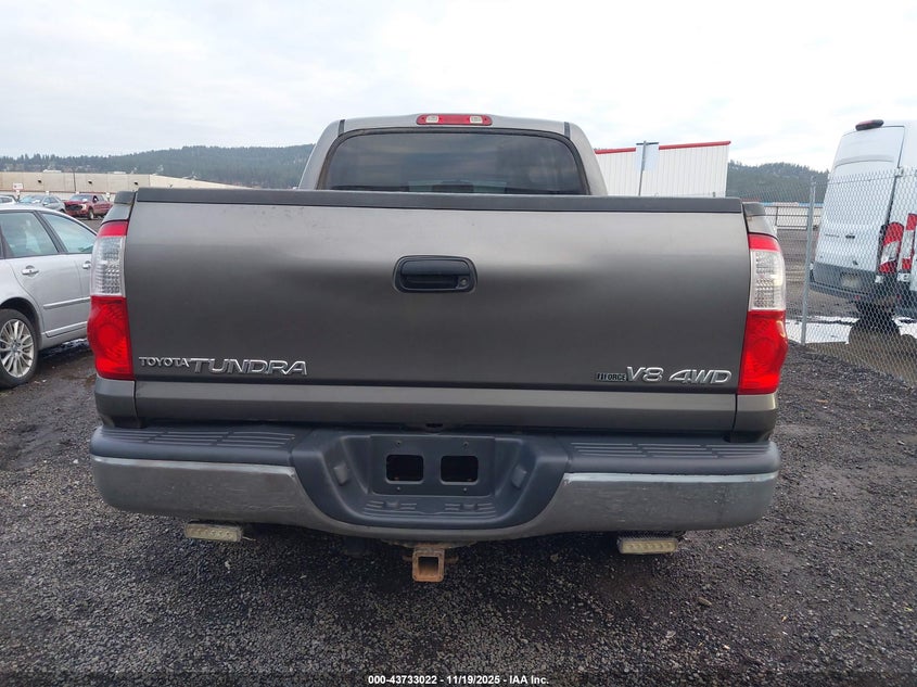 2006 Toyota Tundra Sr5 V8 VIN: 5TBDT44176S512694 Lot: 43733022