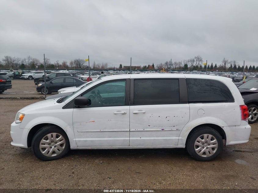2017 Dodge Grand Caravan Se/Se Plus VIN: 2C4RDGBG1HT713862 Lot: 43733026
