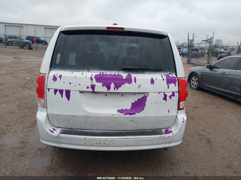 2017 Dodge Grand Caravan Se/Se Plus VIN: 2C4RDGBG1HT713862 Lot: 43733026