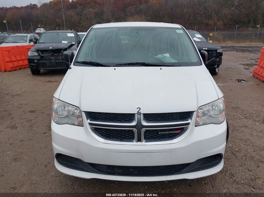 2017 Dodge Grand Caravan Se/Se Plus VIN: 2C4RDGBG1HT713862 Lot: 43733026