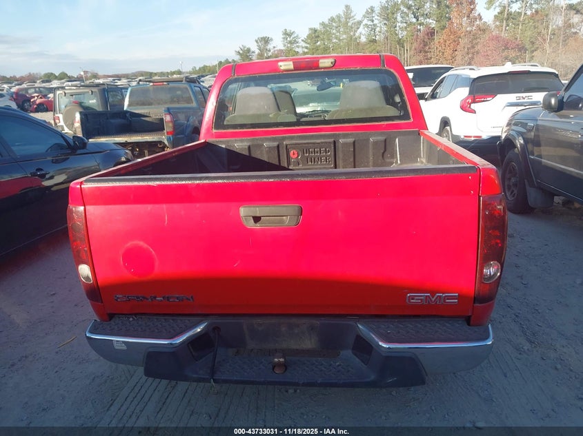 2006 GMC Canyon Sle1 VIN: 1GTCS138768222785 Lot: 43733031