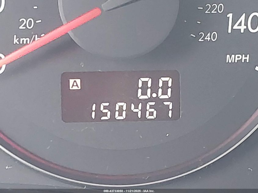 2009 Subaru Legacy 2.5I VIN: 4S3BL616997215015 Lot: 43733058