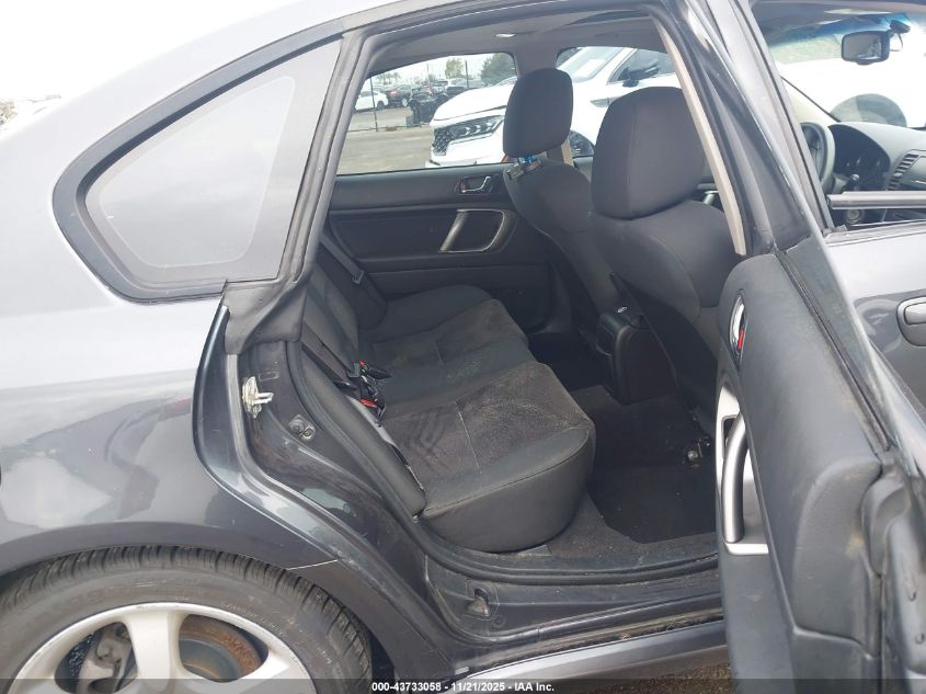 2009 Subaru Legacy 2.5I VIN: 4S3BL616997215015 Lot: 43733058