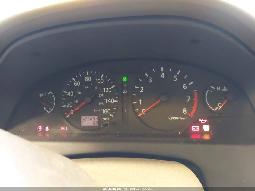 2000 Nissan Maxima Gle/Gxe/Se VIN: JN1CA31A9YT217711 Lot: 43733126