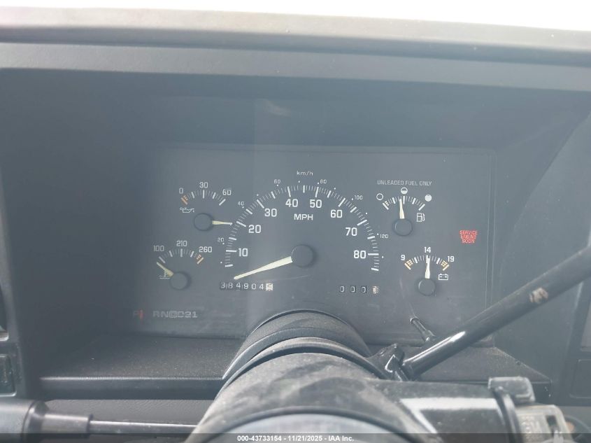 1993 GMC Sierra C1500 VIN: 1GTDC14Z8PZ518807 Lot: 43733154