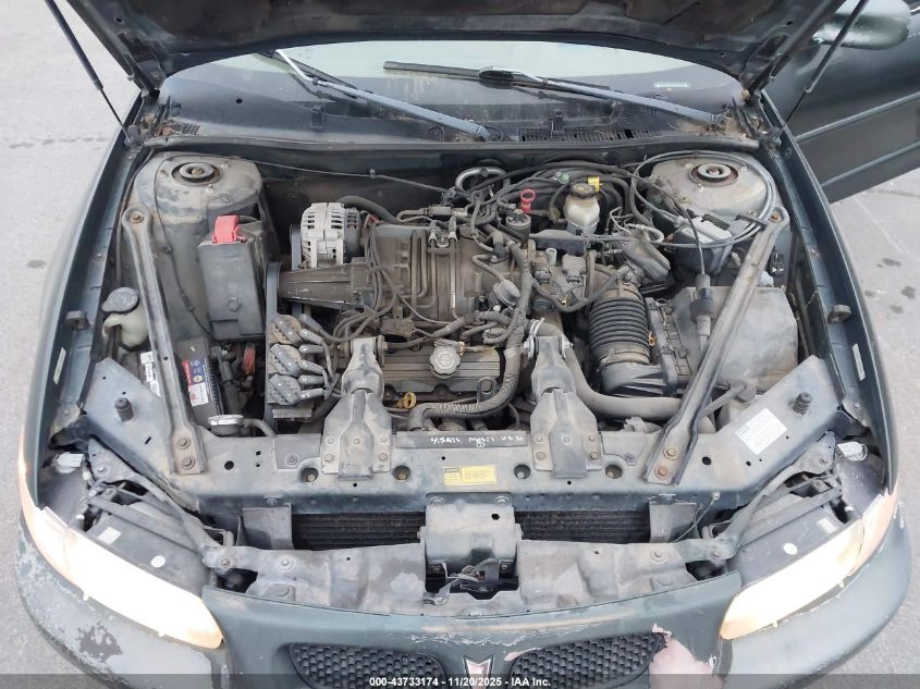 1998 Pontiac Grand Prix Gt VIN: 1G2WP1213WF312017 Lot: 43733174