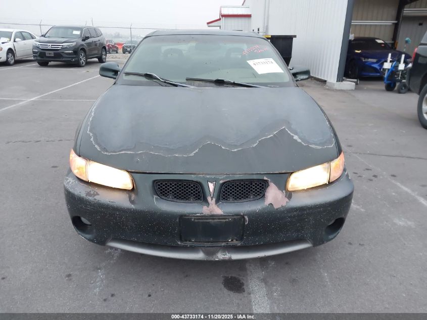 1998 Pontiac Grand Prix Gt VIN: 1G2WP1213WF312017 Lot: 43733174