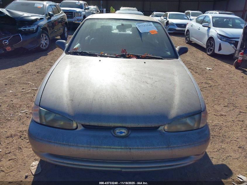 2001 Chevrolet Prizm Lsi VIN: 1Y1SK528X1Z426029 Lot: 43733248