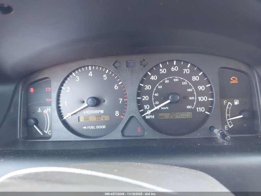 2001 Chevrolet Prizm Lsi VIN: 1Y1SK528X1Z426029 Lot: 43733248