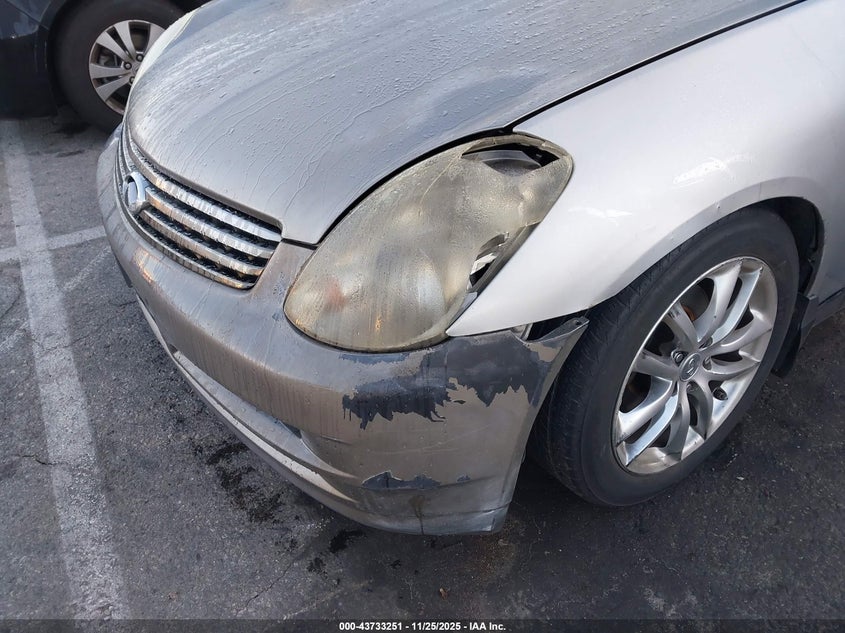 2004 Infiniti G35 VIN: JNKCV51E04M604120 Lot: 43733251