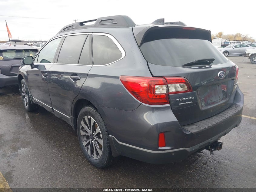 2017 Subaru Outback 2.5I Limited VIN: 4S4BSANC1H3211502 Lot: 43733279