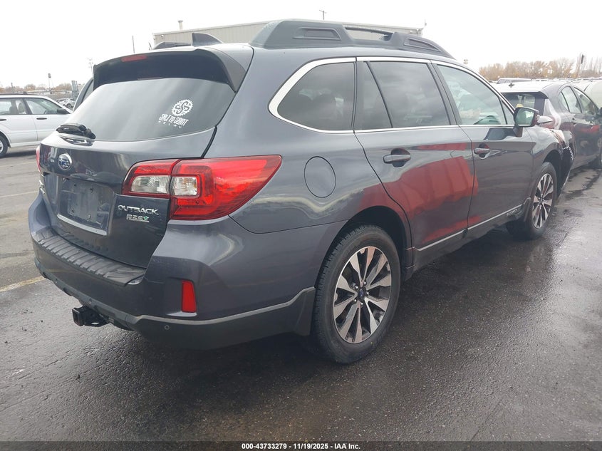 2017 Subaru Outback 2.5I Limited VIN: 4S4BSANC1H3211502 Lot: 43733279