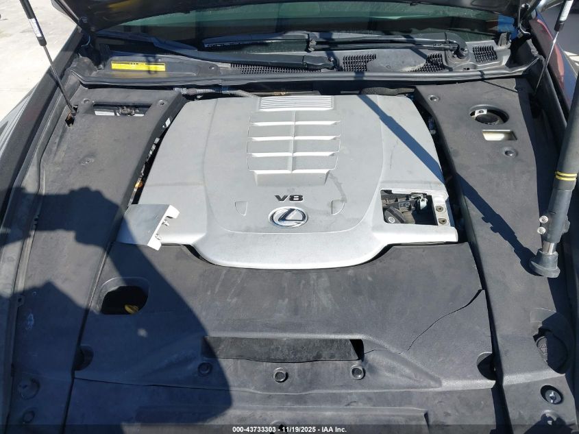 2008 Lexus Ls 460 VIN: JTHBL46F185071420 Lot: 43733303