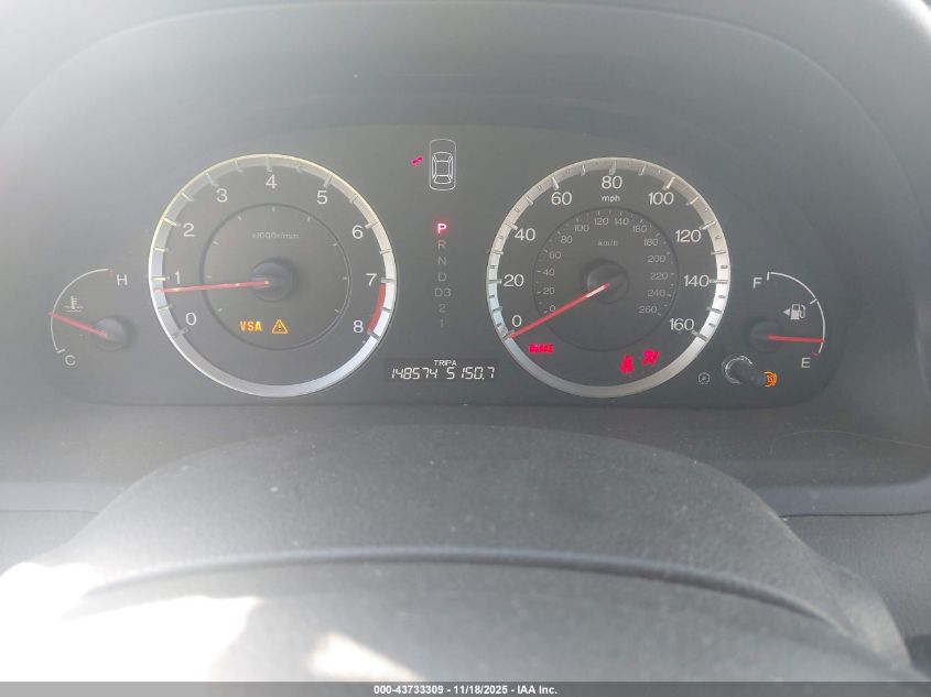 2009 Honda Accord 2.4 Ex-L VIN: 1HGCP26899A134063 Lot: 43733309