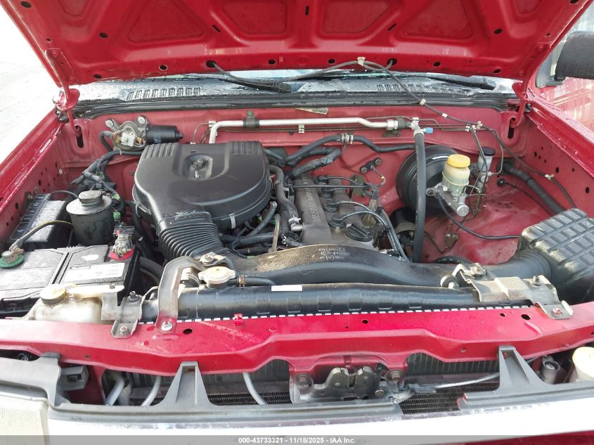 1998 Nissan Frontier Standard/Xe VIN: 1N6DD21S8WC353656 Lot: 43733321