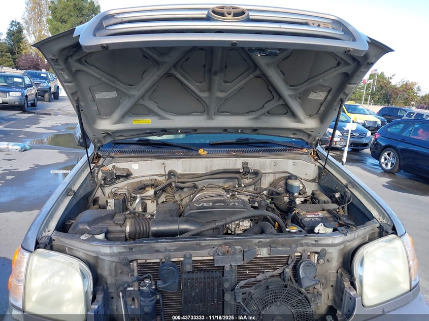 2001 Toyota Sequoia Limited V8 VIN: 5TDBT48A91S043075 Lot: 43733333