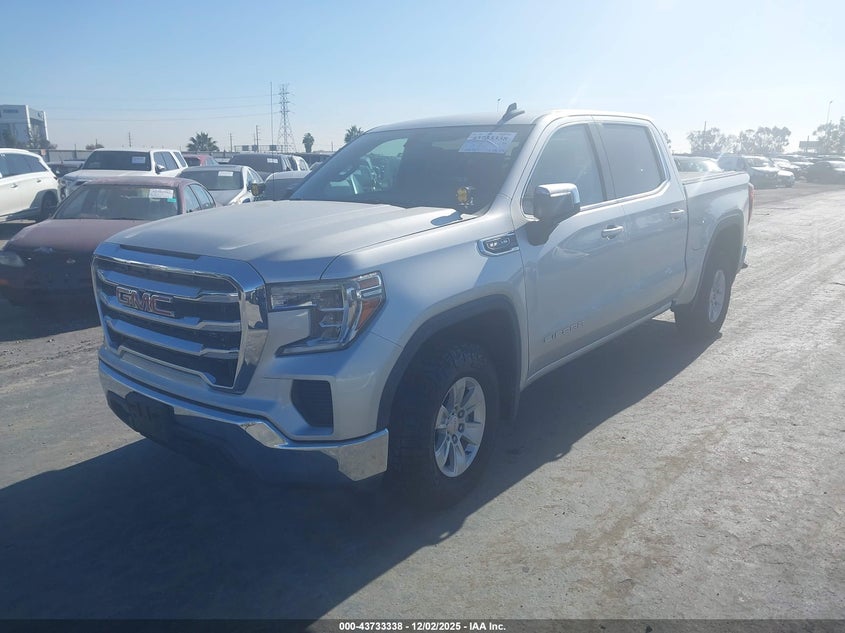 Vin: 3gtp8bed4lg346356, lot: 44228698, gmc sierra 1500 2wd  short box sle 20202