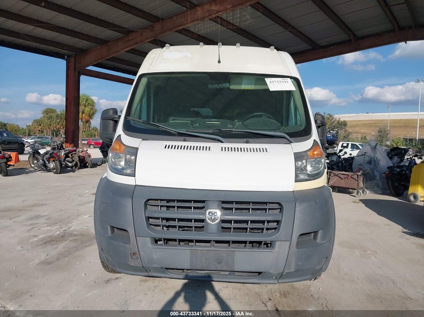 2017 Ram Promaster 2500 High Roof 159 Wb VIN: 3C6TRVDG3HE536684 Lot: 43733341