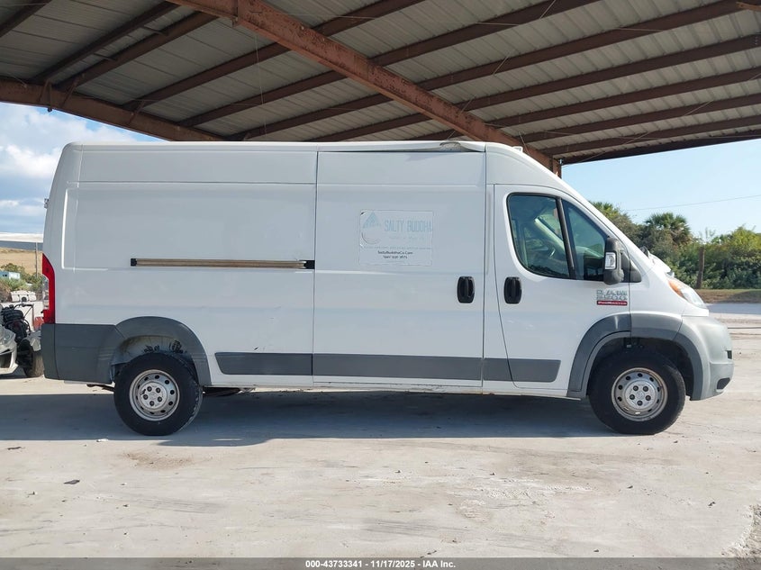 2017 Ram Promaster 2500 High Roof 159 Wb VIN: 3C6TRVDG3HE536684 Lot: 43733341