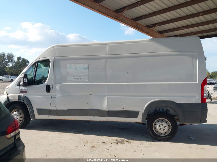 2017 Ram Promaster 2500 High Roof 159 Wb VIN: 3C6TRVDG3HE536684 Lot: 43733341