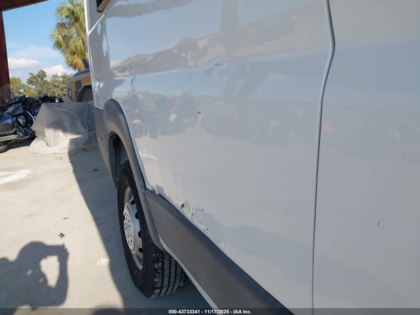 2017 Ram Promaster 2500 High Roof 159 Wb VIN: 3C6TRVDG3HE536684 Lot: 43733341