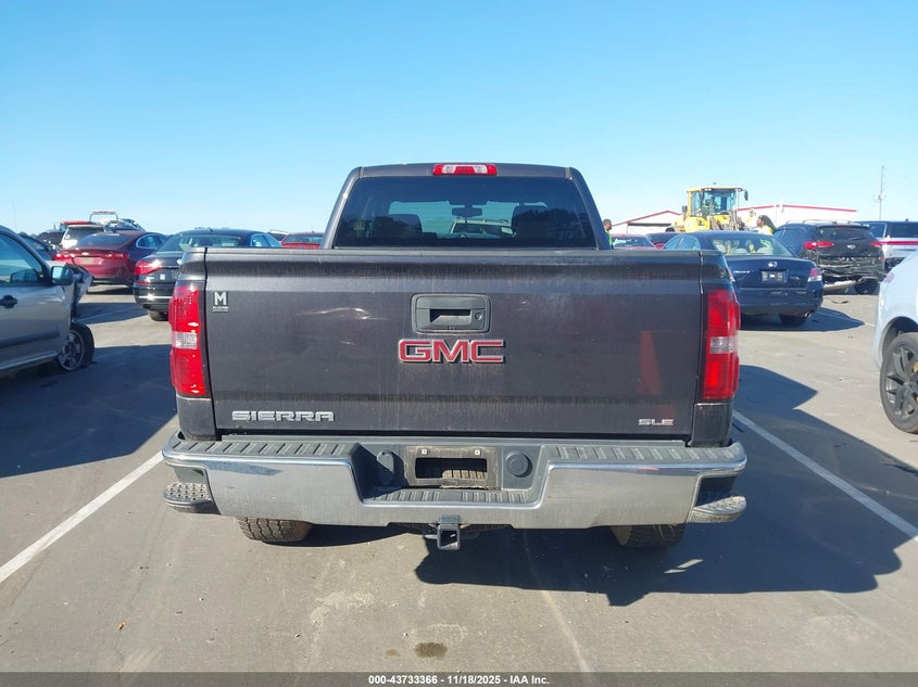 2015 GMC Sierra 1500 Sle VIN: 1GTV2UEC9FZ413288 Lot: 43733366