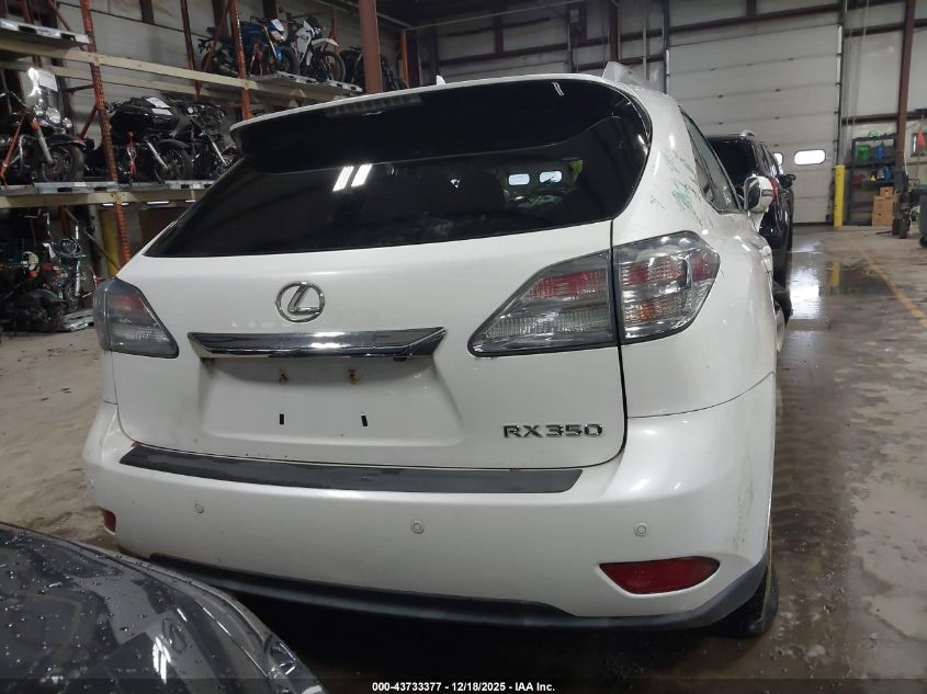 2011 Lexus Rx 350 VIN: 2T2BK1BA3BC101164 Lot: 43733377