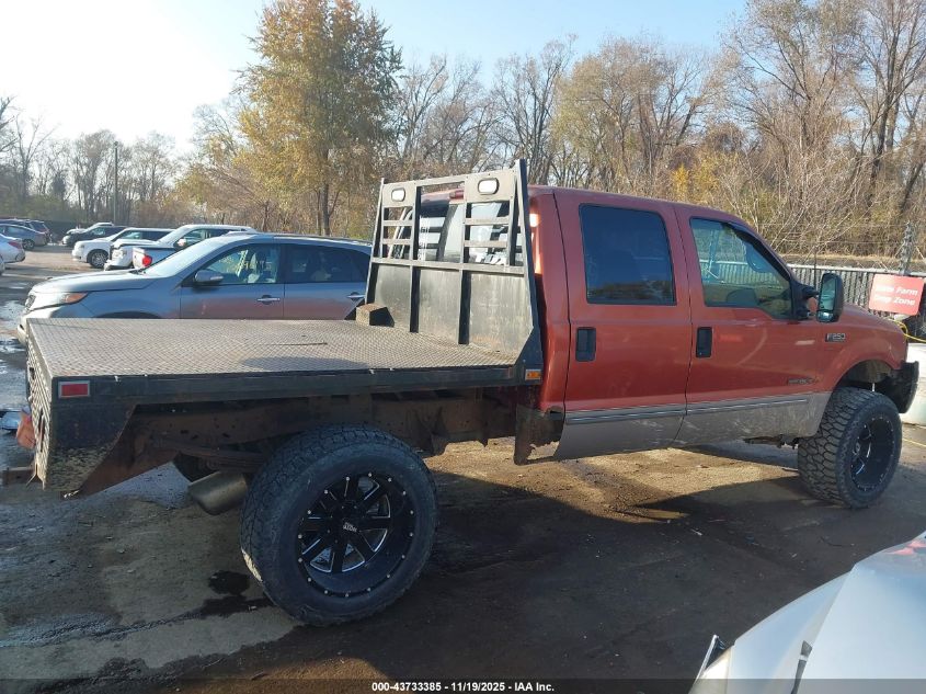 1999 Ford F-250 Lariat/Xl/Xlt VIN: 1FTNW21F0XEE43801 Lot: 43733385