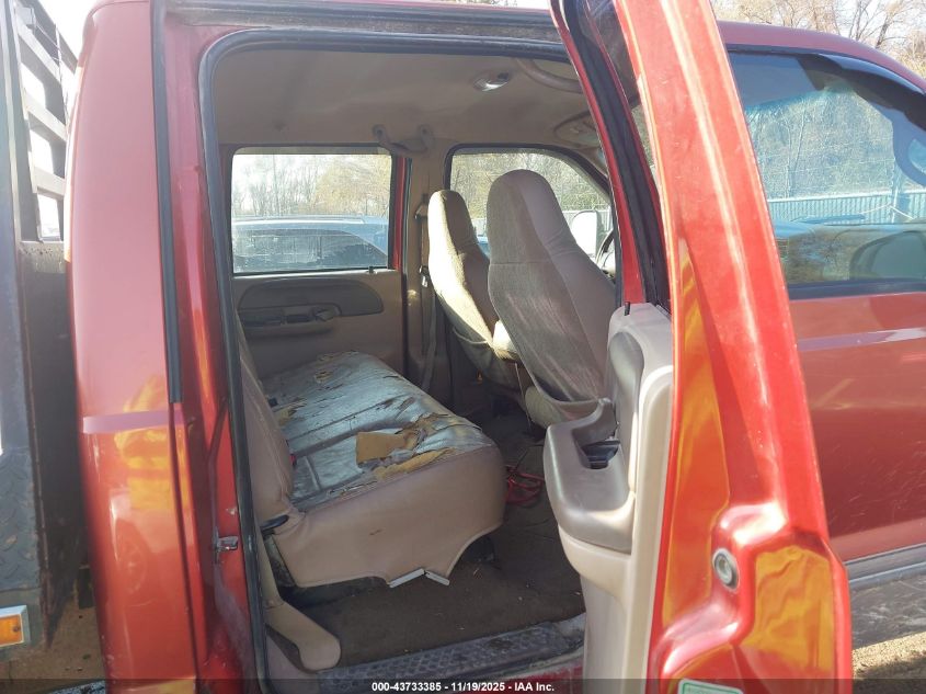 1999 Ford F-250 Lariat/Xl/Xlt VIN: 1FTNW21F0XEE43801 Lot: 43733385