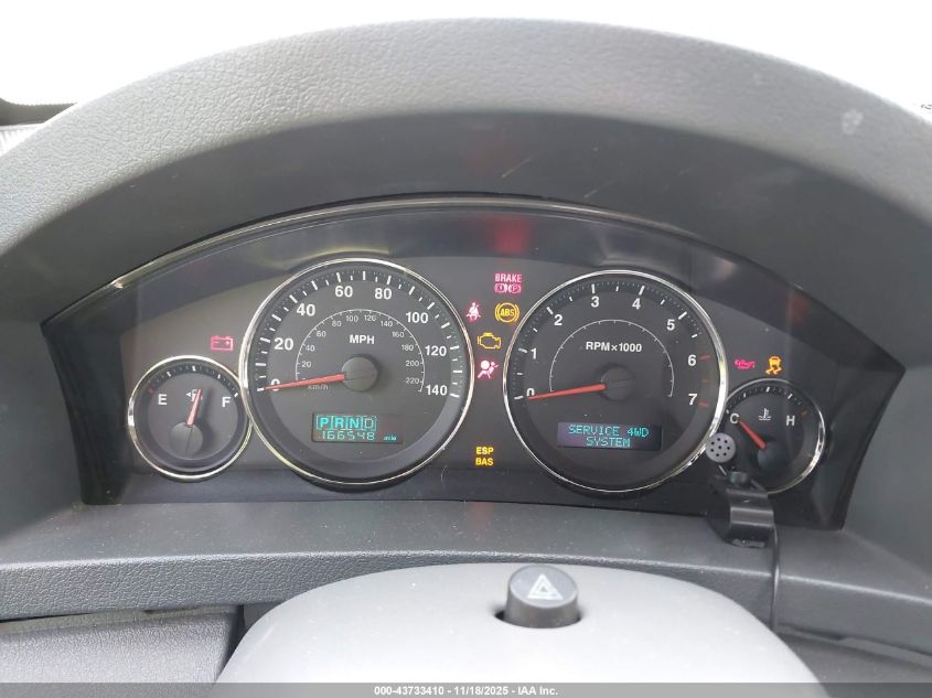 2006 Jeep Grand Cherokee Limited VIN: 1J4HR58266C116266 Lot: 43733410