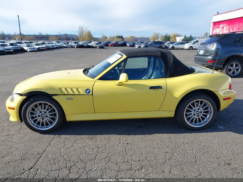 2001 BMW Z3 3.0I VIN: WBACN534X1LJ56537 Lot: 43733411