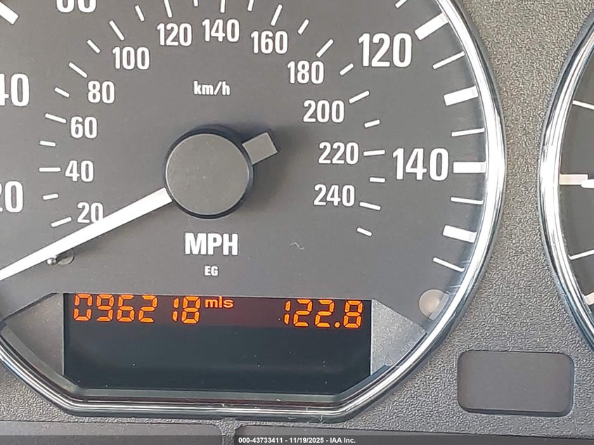 2001 BMW Z3 3.0I VIN: WBACN534X1LJ56537 Lot: 43733411