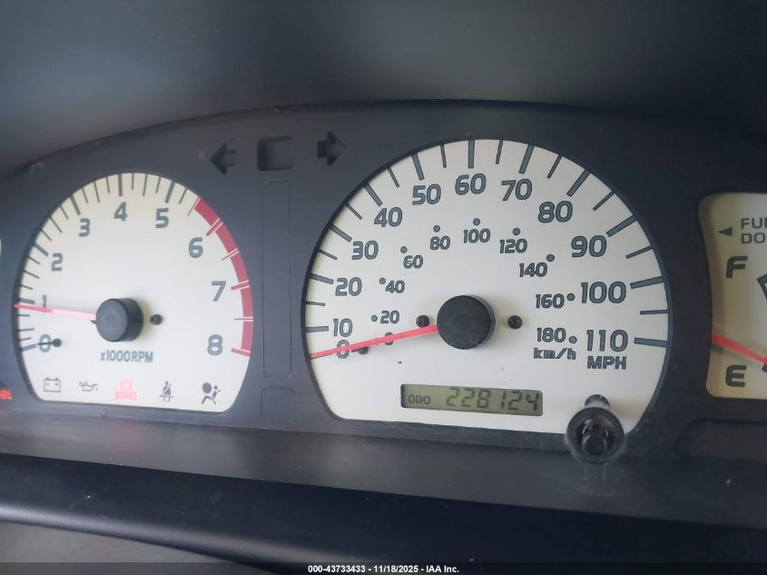 2003 Toyota Tacoma VIN: 5TEWM72N73Z221731 Lot: 43733433