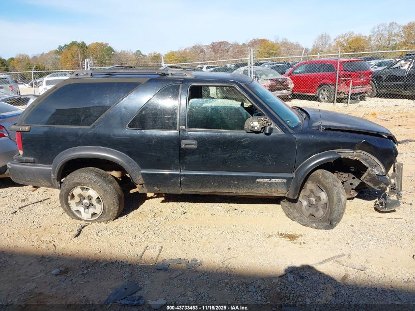 2000 Chevrolet Blazer Ls VIN: 1GNCT18W1YK299170 Lot: 43733453