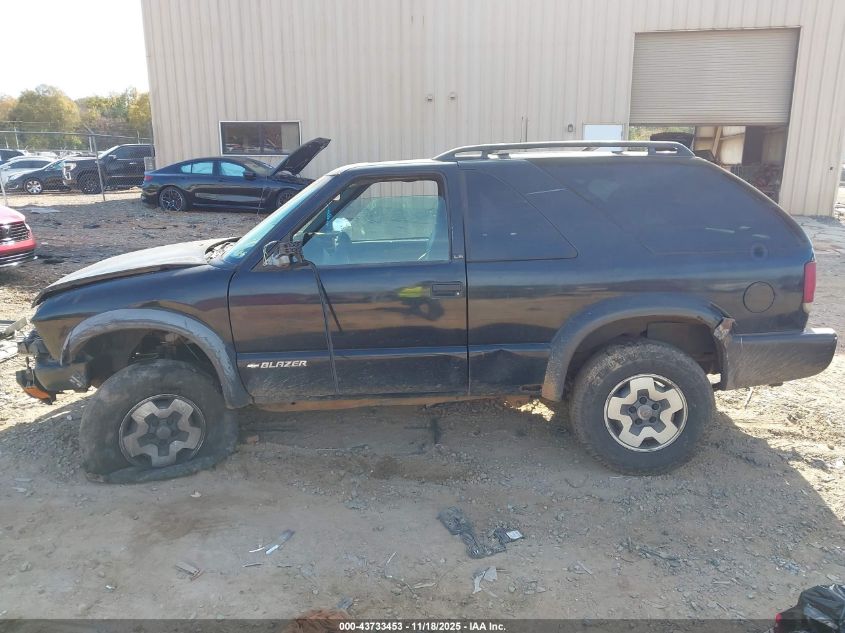 2000 Chevrolet Blazer Ls VIN: 1GNCT18W1YK299170 Lot: 43733453