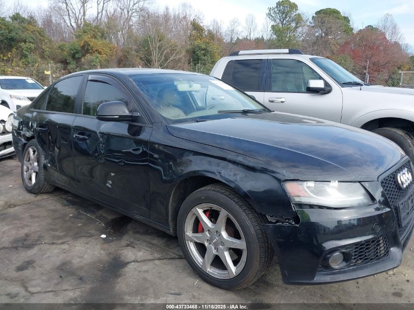 2009 Audi A4 2.0T Premium VIN: WAULF78K29N009774 Lot: 43733468