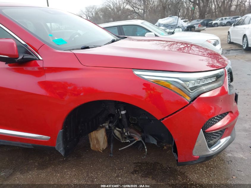 2019 Acura Rdx Technology Package VIN: 5J8TC2H59KL043920 Lot: 43733497