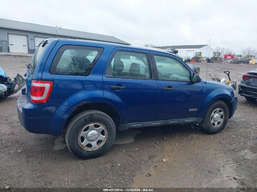 2008 Ford Escape Xls/Xls Manual VIN: 1FMCU02Z58KC69331 Lot: 43733514