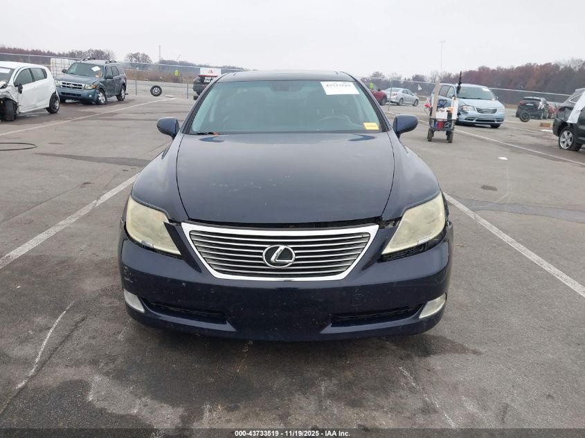 2007 Lexus Ls 460 VIN: JTHBL46FX75045137 Lot: 43733519